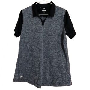 Adidas Women’s Gray & Black Golf Leisure Activewear Shirt Sz-XL